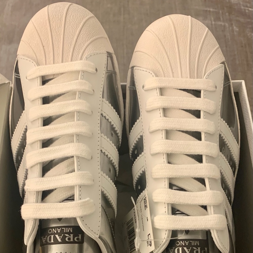 Authentic Prada x Adidas Superstar size 6.5